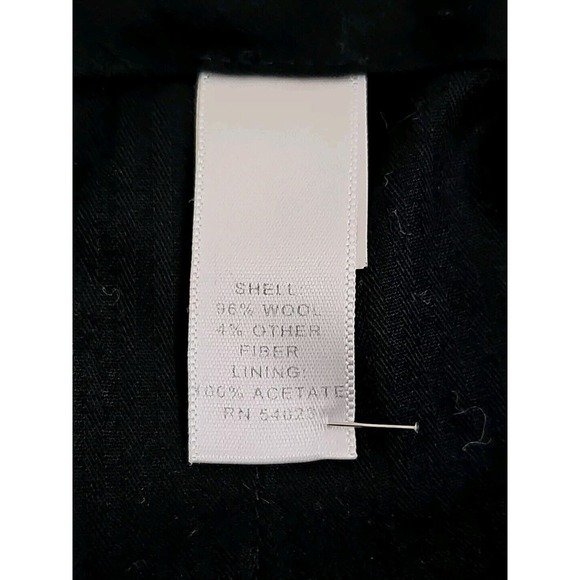 Banana Republic ~Men's Size 35/32~ Gray Striped Prit Modern Fit Wool Blend Pants - Picture 4 of 9